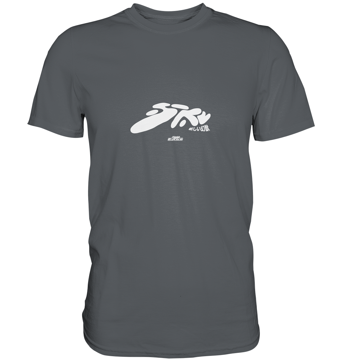 baby blue basic tag shirt - Premium Shirt